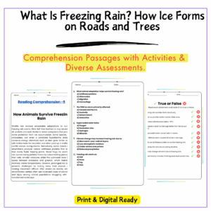 Freezing Rain Worksheet
