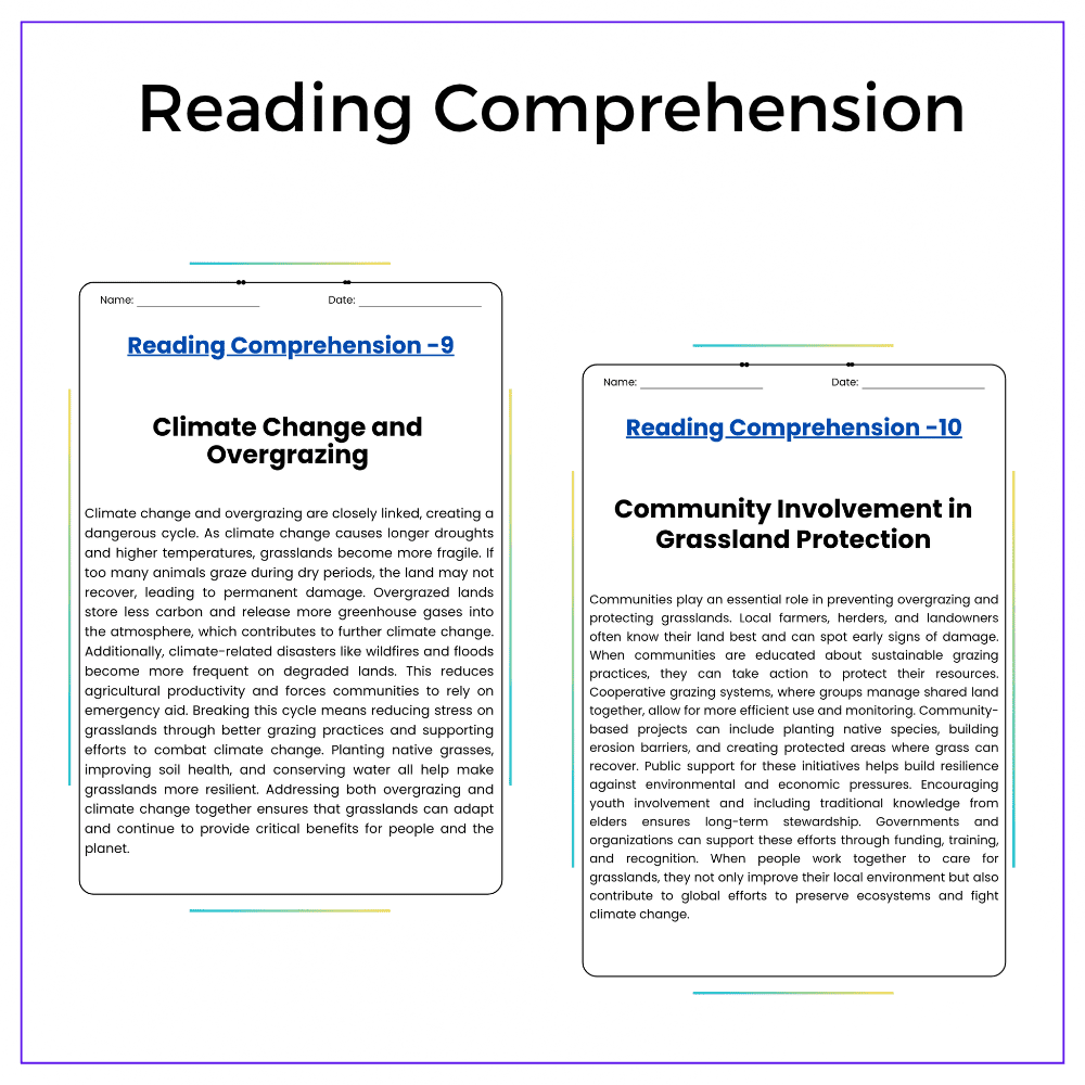 Grassland Overgrazing Worksheet - Image 2