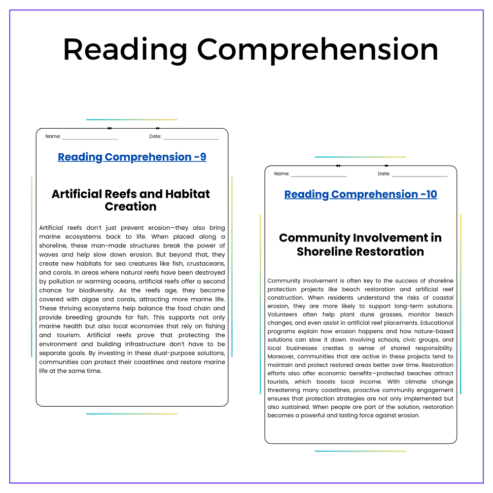 Shoreline Protection Worksheet - Image 7