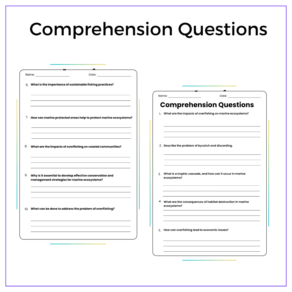 Overfishing Impact Worksheet - Image 5