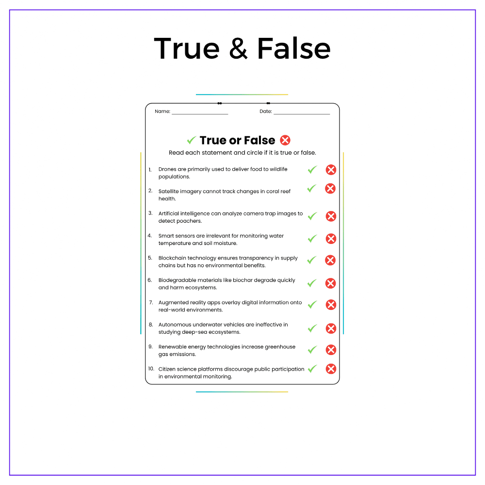 Ecosystem Protection Tech Worksheet - Image 6