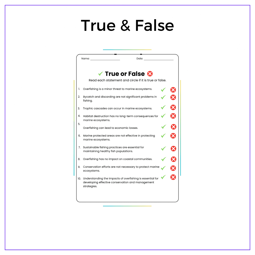 Overfishing Impact Worksheet - Image 6