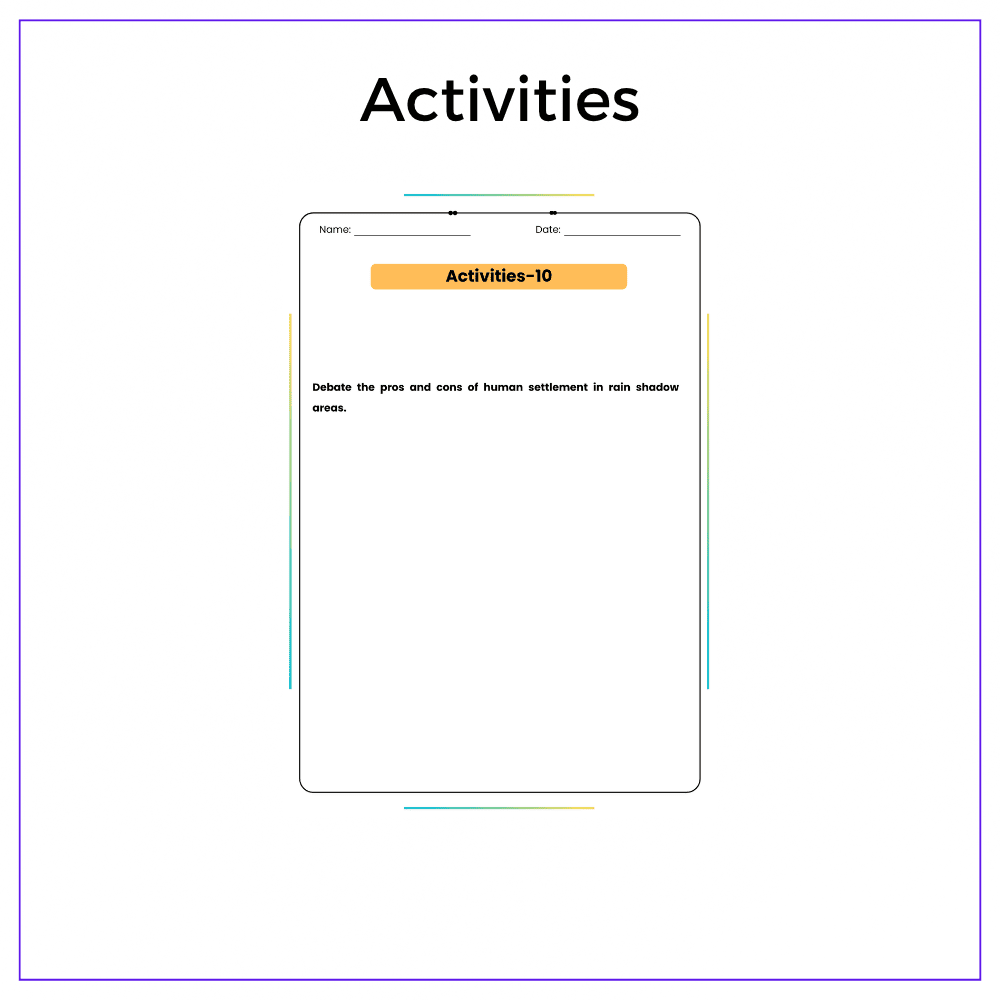 Rain Shadow Worksheet - Image 7