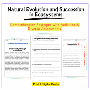 Ecosystem Succession Worksheet