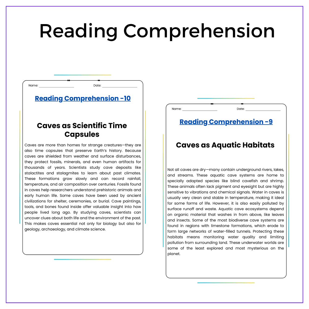 Cave Ecosystems Worksheet - Image 2
