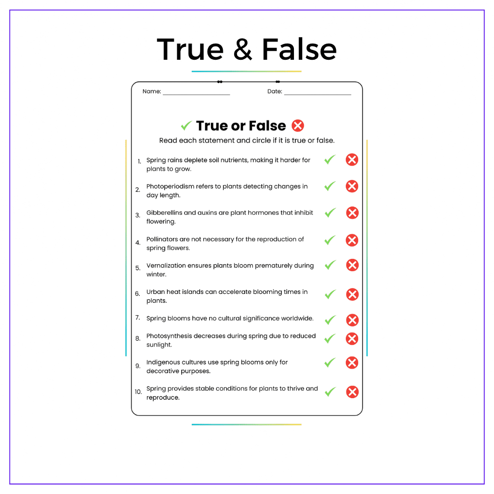 Why Flowers Bloom Worksheet - Image 6
