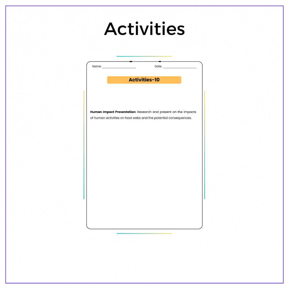 Food Chains & Webs Worksheet - Image 7