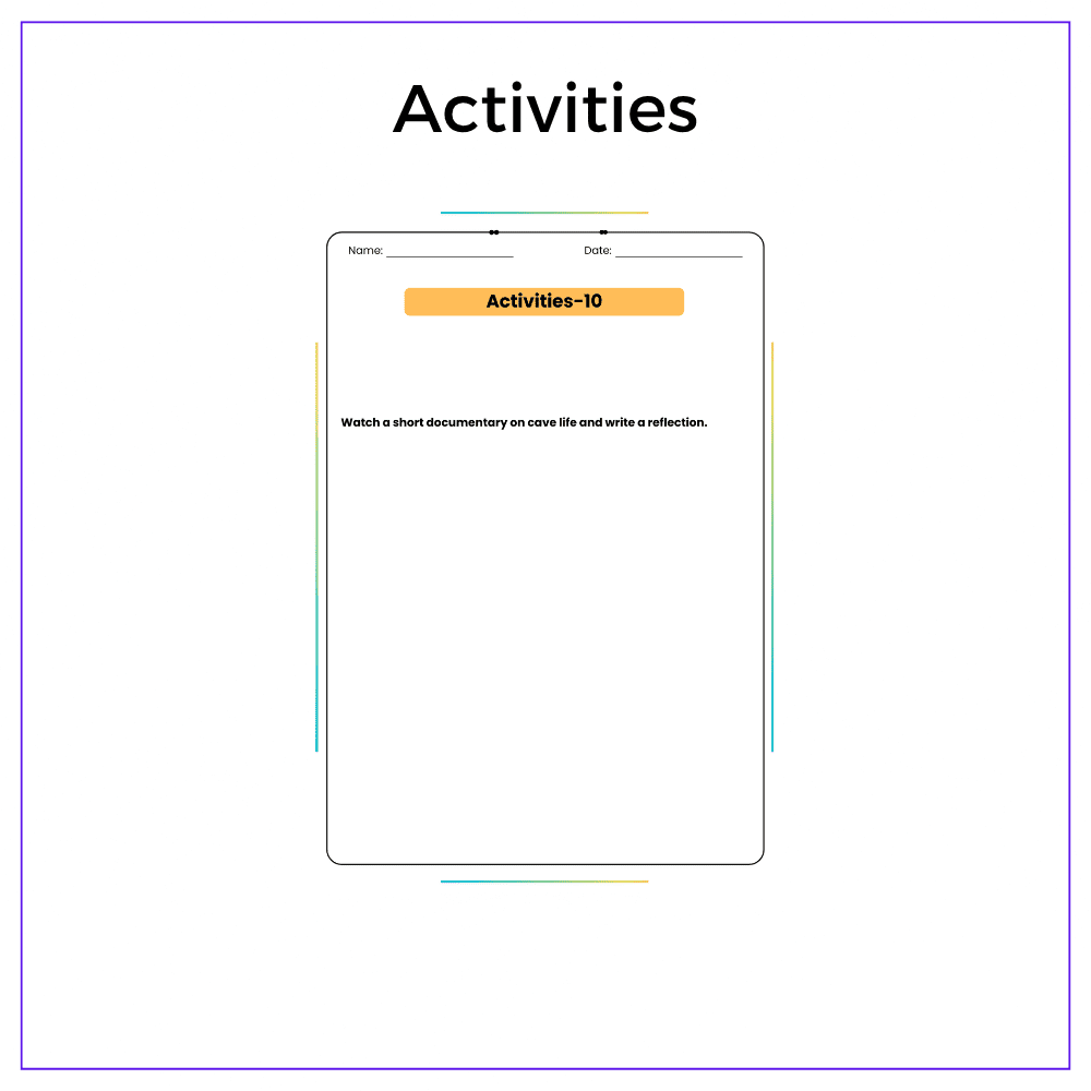 Cave Ecosystems Worksheet - Image 7