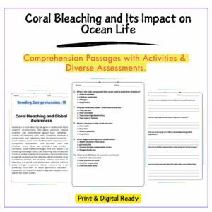 Coral Bleaching Worksheet