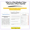 Rain Shadow Worksheet