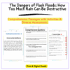 Flash Floods Worksheet