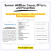 Summer Wildfires Worksheet