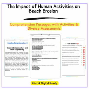 The Impact of Human Activities on Beach Erosion