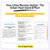 Urban Heat Island Worksheet