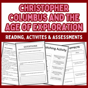 Age of Exploration Worksheet