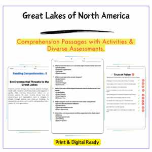 Great Lakes Worksheet