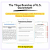 Three Branches of Government Worksheet