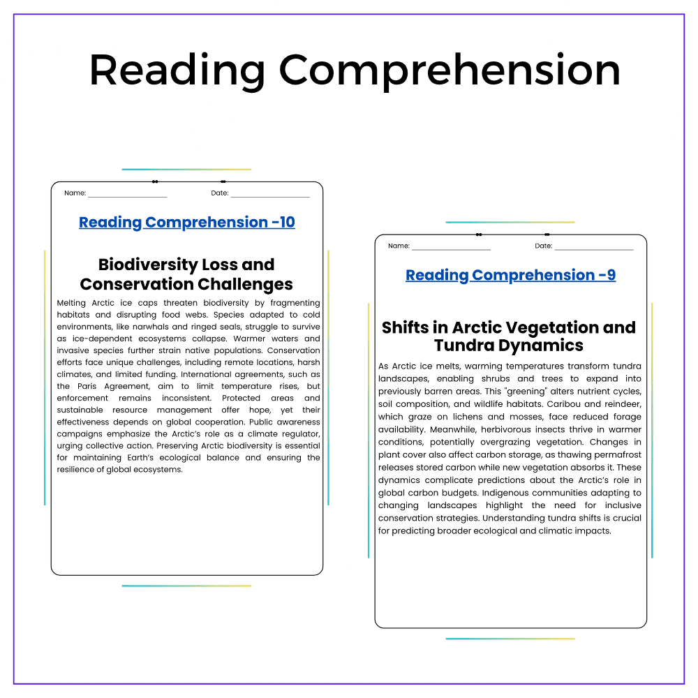 Arctic Ecosystems Worksheet - Image 6