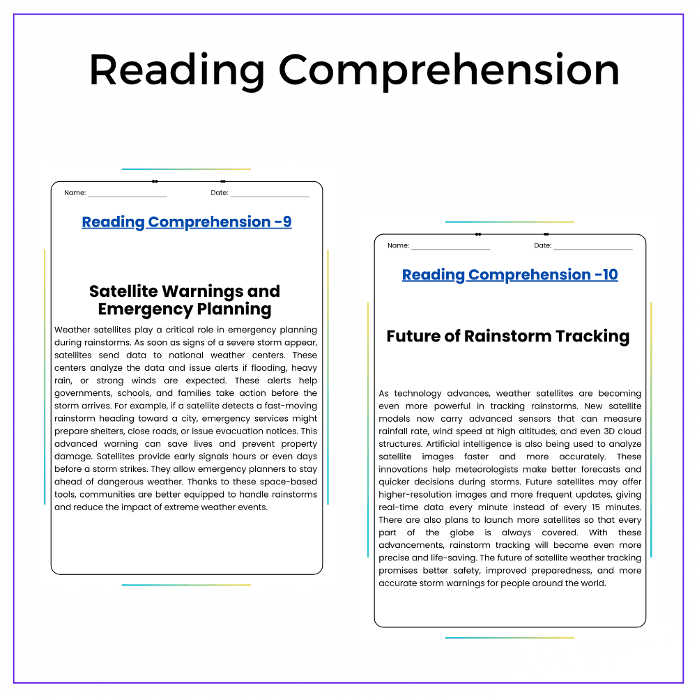 Weather Satellites Worksheet - Image 2