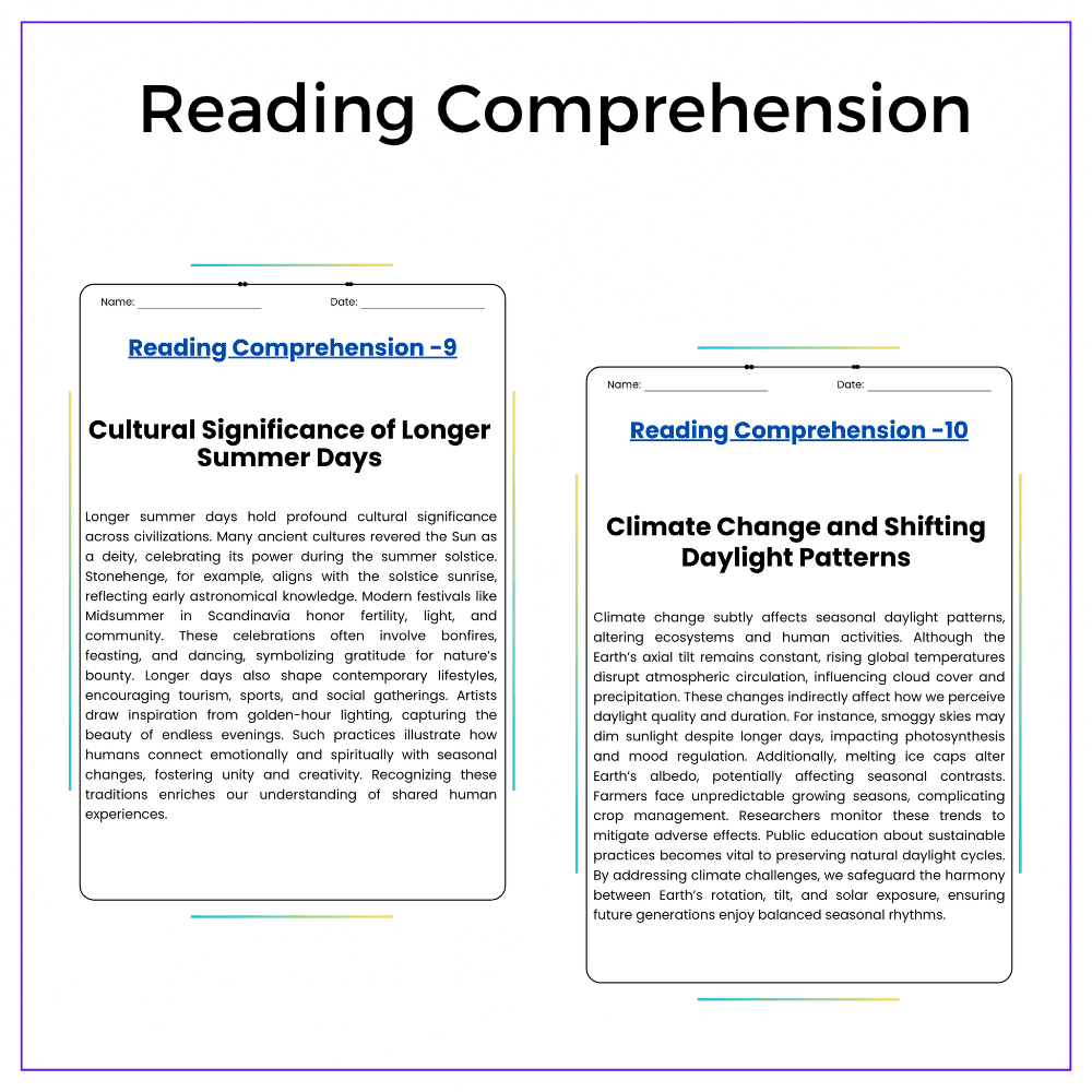 Science of Sunlight Worksheet - Image 2