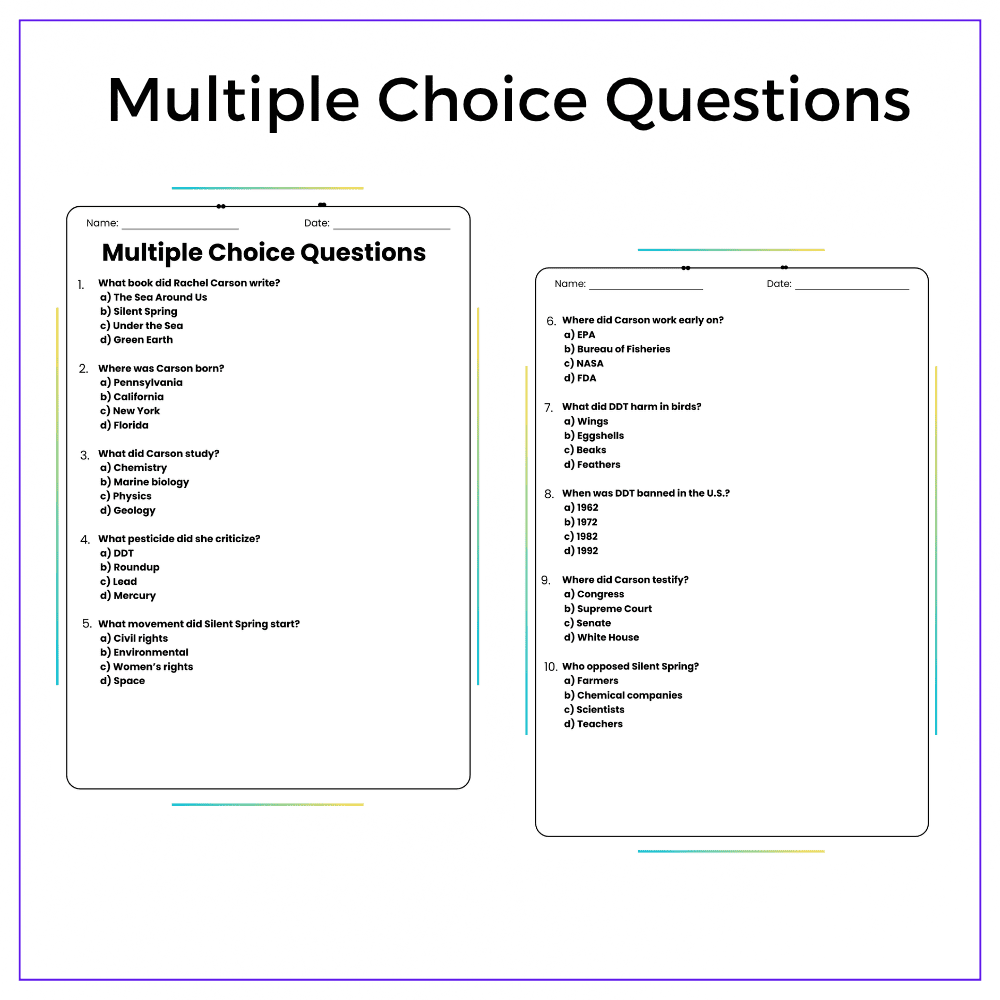 Rachel Carson and Silent Spring