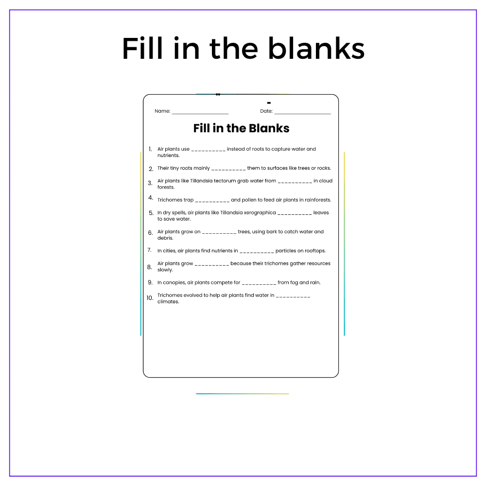 Hidden World of Roots Worksheet - Image 4