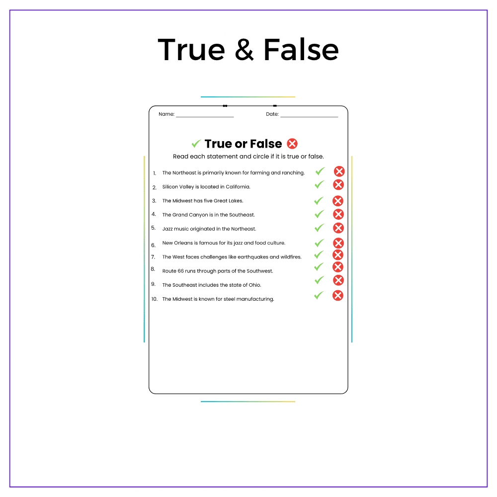 U.S. Regions: Northeast, Southeast, Midwest, Southwest, West - Image 6