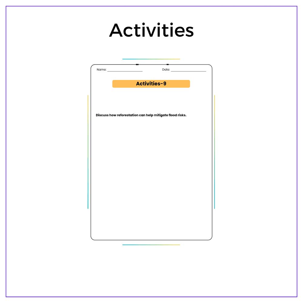Floods & Heavy Rain Worksheet - Image 7