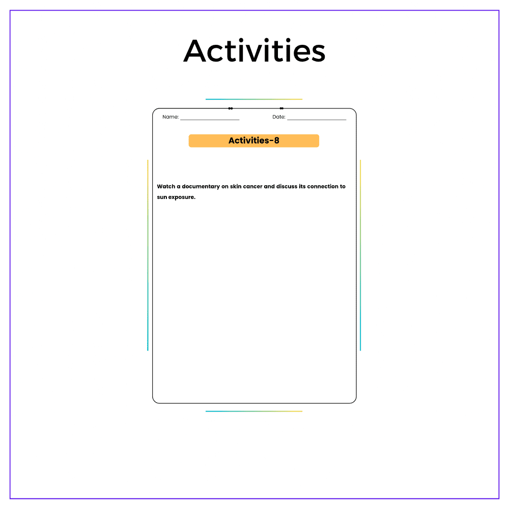 Science of Sunburn Worksheet - Image 2
