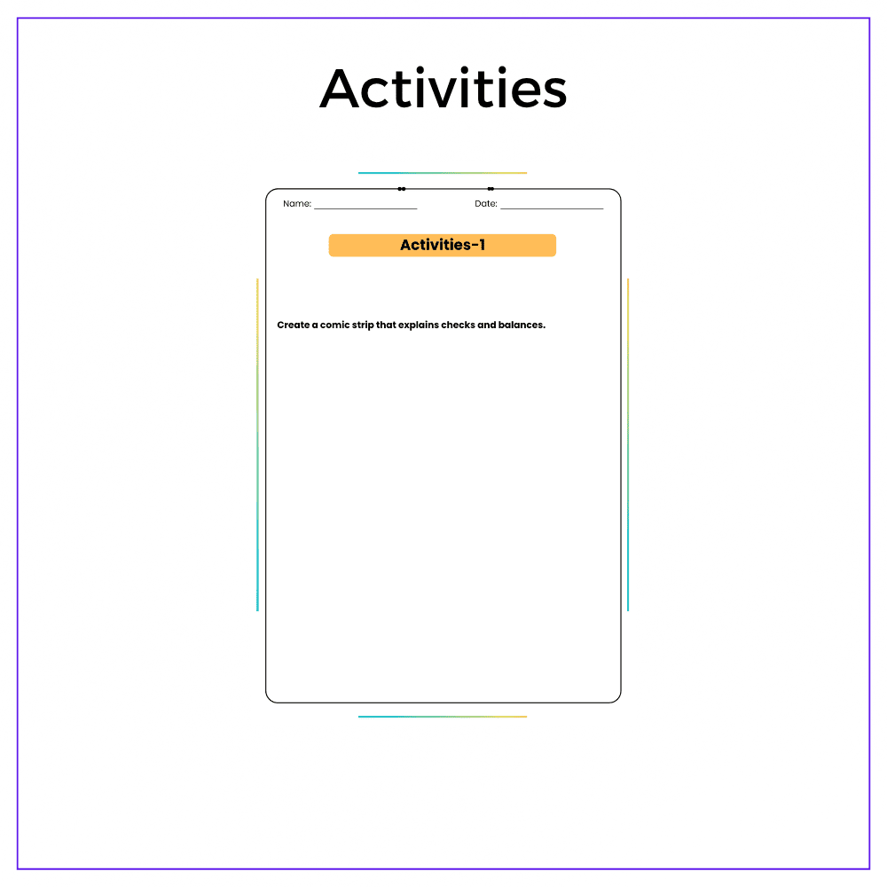 U.S. Constitution Worksheet - Image 7