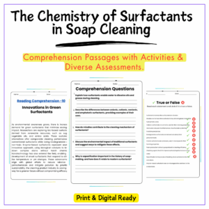 Soap Chemistry Worksheet