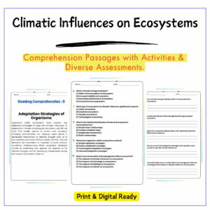 Climate & Ecosystems Worksheet