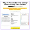 Why Flowers Bloom Worksheet