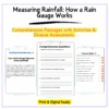 Rain Gauge Worksheet