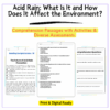 Acid Rain Worksheet