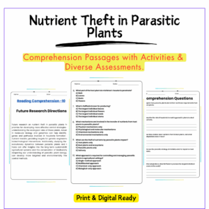 Parasitic Plants Worksheet