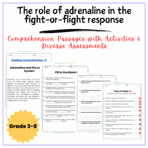 Adrenaline in Fight-or-Flight Worksheet