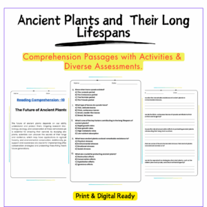 Ancient Plants Worksheet