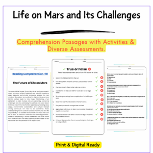 Life on Mars Worksheet