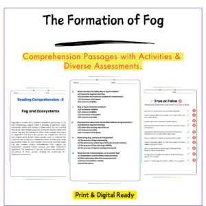 Fog Formation Worksheet