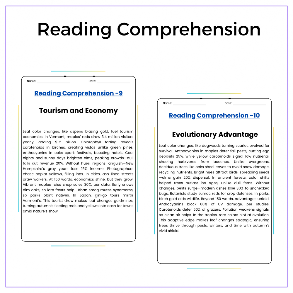 Leaf Color Change Worksheet - Image 2