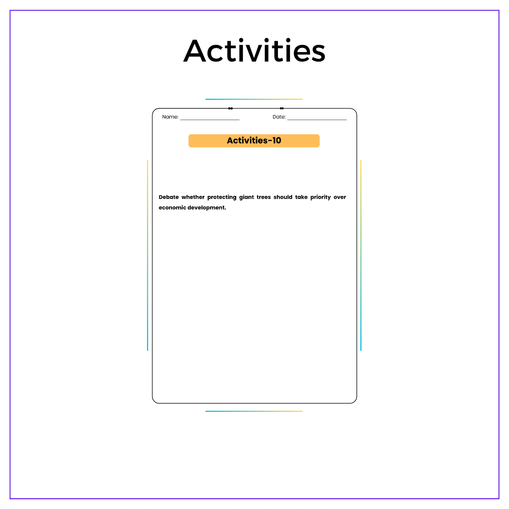 Tall Trees Worksheet - Image 2