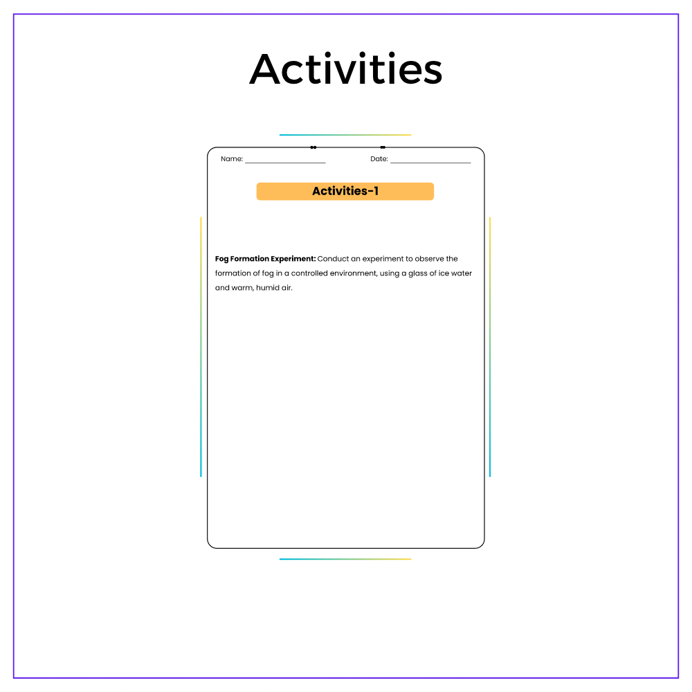 Fog Formation Worksheet - Image 7