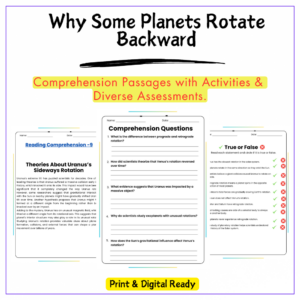 Backward Planet Rotation Worksheet