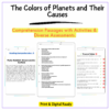 Planet Colors Worksheet