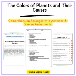 Planet Colors Worksheet
