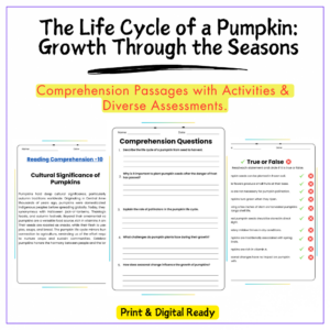 Pumpkin Life Cycle Worksheet