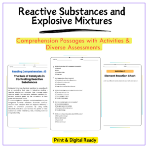 Explosive Mixtures Worksheet