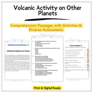Planetary Volcanoes Worksheet
