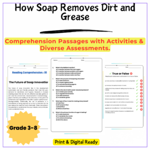 Soap Removes Dirt Worksheet